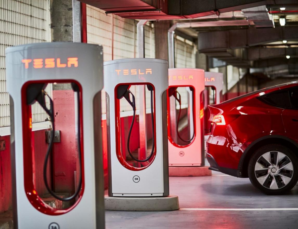 superchargers tesla